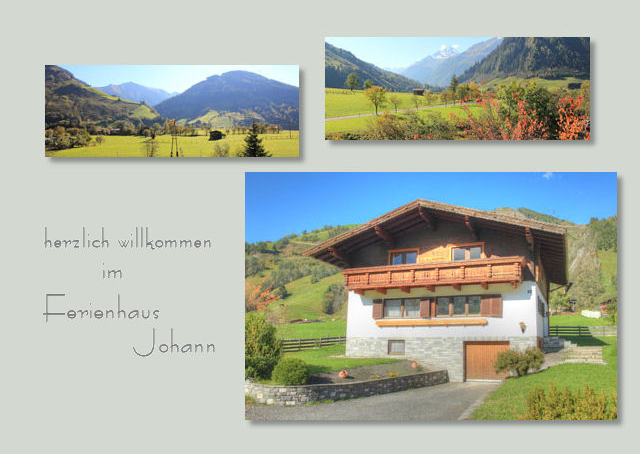 herzlich willkommen im Ferienhaus-Johann